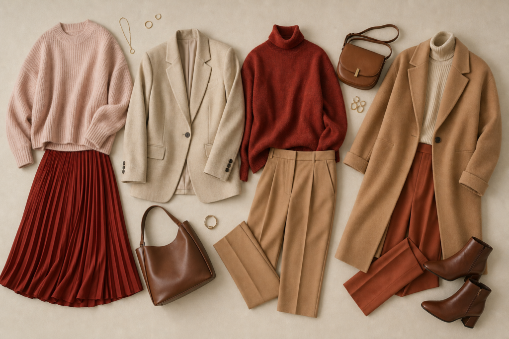 kleur outfits combineren