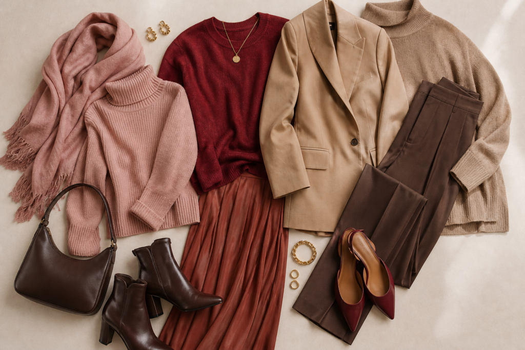 kleur outfits combineren